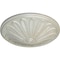 Ekena Millwork Brontes Ceiling Medallion (Fits Canopies up to 3 5/8"), Hand-Painted Flash Blue, 25 1/2"OD x 5 1/2"P CM25BRFBS - alternate 2